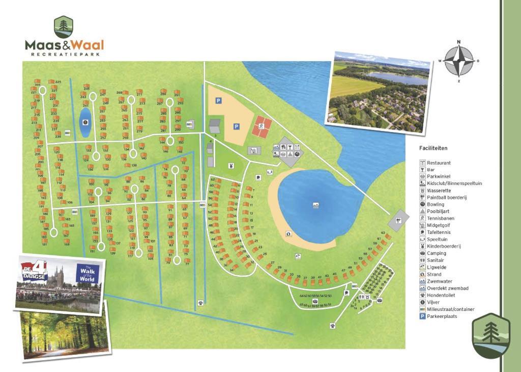 Vakantiewoning Maas En Waal 100 Ewijk Ngoại thất bức ảnh