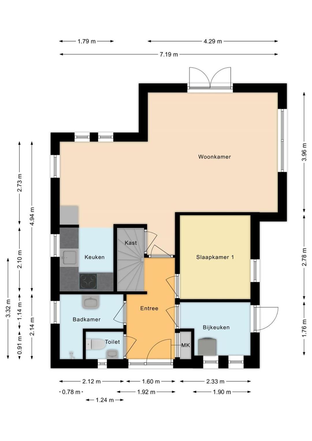 Vakantiewoning Maas En Waal 100 Ewijk Ngoại thất bức ảnh